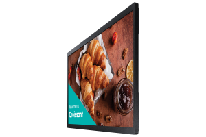 Samsung QB24C Digital signage flat panel 61 cm (24") LED Wi-Fi 250 cd/m² Full HD Black Built-in processor Tizen 16/7