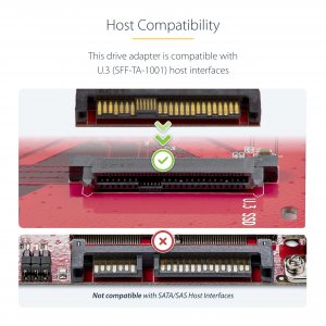 StarTech.com 1M25-U3-M2-ADAPTER interface cards/adapter Internal M.2