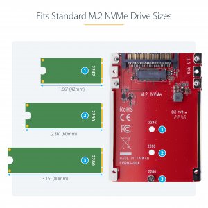 StarTech.com 1M25-U3-M2-ADAPTER interface cards/adapter Internal M.2