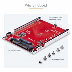 StarTech.com 1M25-U3-M2-ADAPTER interface cards/adapter Internal M.2