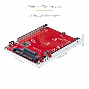 StarTech.com 1M25-U3-M2-ADAPTER interface cards/adapter Internal M.2