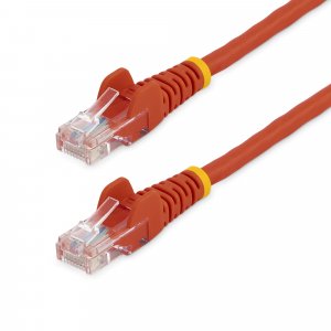 StarTech.com Cat5e Patch Cable with Snagless RJ45 Connectors - 3m, Red