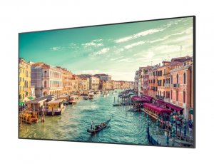 Samsung QM65R-A Digital signage flat panel 165.1 cm (65") LED Wi-Fi 500 cd/m² 4K Ultra HD Black Built-in processor Tizen 4.0 24/7
