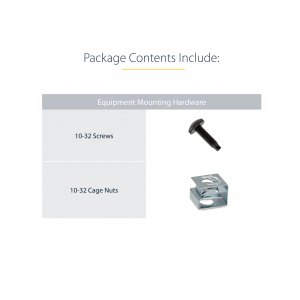 StarTech.com 2U Server Rack Depth Extender Adapter Kit with 4” Adjustment