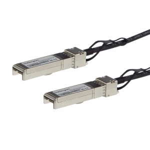 StarTech.com Cisco SFP-H10GB-CU0-5M Compatible 0.5m 10G SFP+ to SFP+ Direct Attach Cable Twinax - 10GbE SFP+ Copper DAC 10 Gbps Low Power Passive Mini GBIC/Transceiver Module DAC Firepower ASR9000 ASR1000