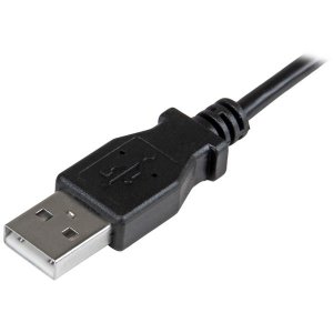 StarTech.com Micro-USB Charge-and-Sync Cable M/M - Right-Angle Micro-USB - 30/24 AWG - 1 m (3 ft.)