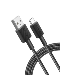 Anker 322 USB cable 0.9 m USB A USB C Black