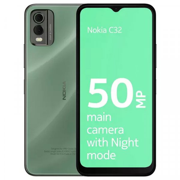 NOKIA C32 TA-1534 DS 4/64 GBIE GREEN