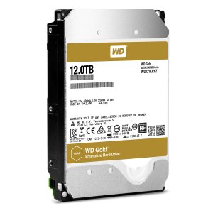 Western Digital Gold internal hard drive 12 TB 7200 RPM 256 MB 3.5" Serial ATA III