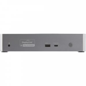 StarTech.com USB C Dock - 4K 60Hz Quad Monitor DisplayPort & HDMI - Universal USB-C Docking Station with 100W Power Delivery - USB Hub with 1x USB Type-C & 3x USB-A, Ethernet, Audio
