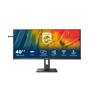Philips 5000 series 40B1U5600/00 computer monitor 101.6 cm (40") 3440 x 1440 pixels Wide Quad HD LCD Black