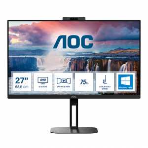 AOC V5 Q27V5CW/BK computer monitor 68.6 cm (27″) 2560 x 1440 pixels Quad HD LED Black