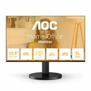 AOC 24B3HA2 computer monitor 60.5 cm (23.8″) 1920 x 1080 pixels Full HD LED Black