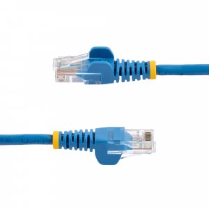 StarTech.com Cat5e Ethernet Patch Cable with Snagless RJ45 Connectors - 10 m, Blue