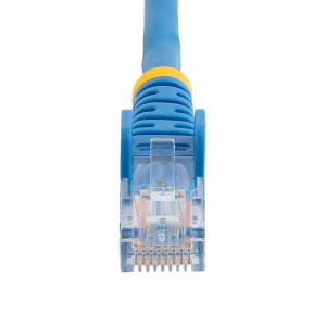 StarTech.com Cat5e Ethernet Patch Cable with Snagless RJ45 Connectors - 0.5 m, Blue