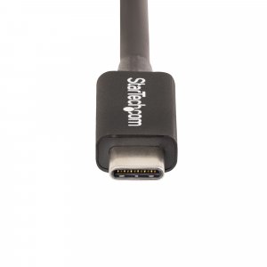 StarTech.com 3ft (1m) Thunderbolt 4 Cable - 40Gbps - 100W PD - 4K/8K Video - Intel-Certified Thunderbolt Cable - Compatible w/ USB4/Thunderbolt 3/USB 3.2/USB Type-C/DisplayPort