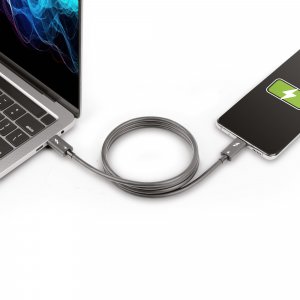 StarTech.com 3ft (1m) Thunderbolt 4 Cable - 40Gbps - 100W PD - 4K/8K Video - Intel-Certified Thunderbolt Cable - Compatible w/ USB4/Thunderbolt 3/USB 3.2/USB Type-C/DisplayPort