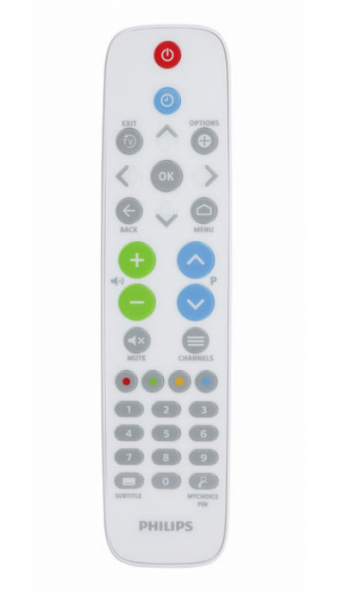 Philips 22AV1604B remote control TV Press buttons