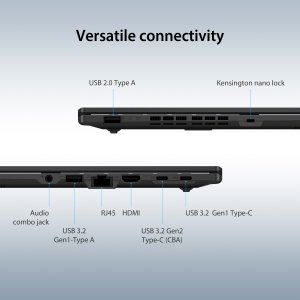 ASUS ExpertBook B1 B1402CV-EBI585X Intel® Core™ i5 i5-1335U Laptop 35.6 cm (14") Full HD 8 GB DDR4-SDRAM 512 GB SSD Wi-Fi 6E (802.11ax) Windows 11 Pro Black