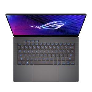 ASUS ROG Zephyrus G14 GA403UI-QS060W AMD Ryzen™ 9 8945HS Laptop 35.6 cm (14") WQXGA 32 GB LPDDR5x-SDRAM 1 TB SSD NVIDIA GeForce RTX 4070 Wi-Fi 6E (802.11ax) Windows 11 Home Black, Grey