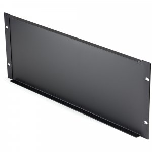 StarTech.com 4U Blank Panel for 19 inch Rack, Enclosures & Cabinets, Rack Mount Blanking Panel for Server/Network Racks, 4RU Rack Filler, Solid Panel, Steel