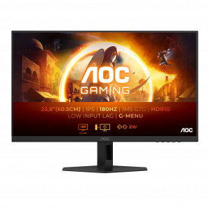 AOC 24G4XE computer monitor 60.5 cm (23.8″) 1920 x 1080 pixels Full HD LCD Black, Grey