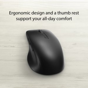 ASUS MD200 /BK mouse Office Ambidextrous RF Wireless + Bluetooth Optical 4200 DPI
