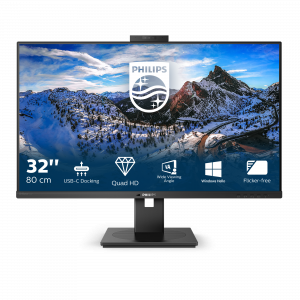 Philips P Line 326P1H/00 LED display 80 cm (31.5") 2560 x 1440 pixels Quad HD Black