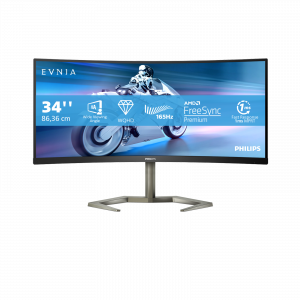 Philips Momentum 34M1C5500VA/00 LED display 86.4 cm (34") 3440 x 1440 pixels Wide Quad HD LCD Black