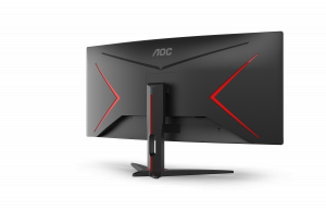 AOC G2 CU34G2XE/BK LED display 86.4 cm (34") 3440 x 1440 pixels Wide Quad HD LCD Black, Red
