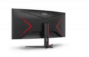 AOC G2 CU34G2XE/BK LED display 86.4 cm (34") 3440 x 1440 pixels Wide Quad HD LCD Black, Red