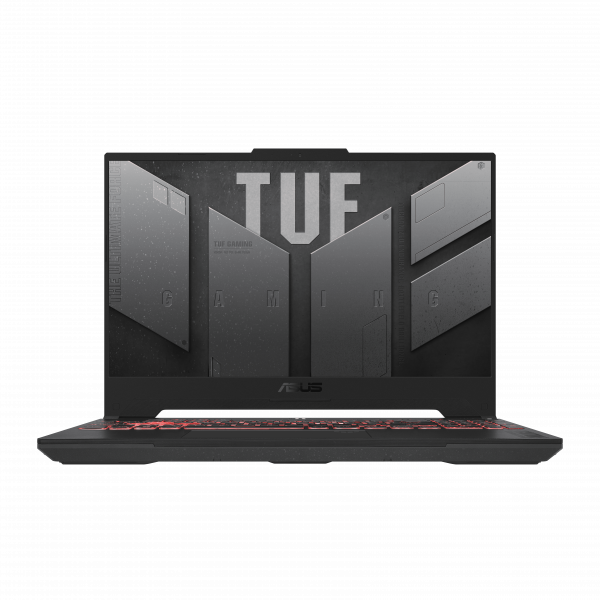ASUS TUF Gaming A15 FA507NU-LP103W AMD Ryzen™ 5 7535HS Laptop 39.6 cm (15.6") Full HD 8 GB DDR5-SDRAM 512 GB SSD NVIDIA GeForce RTX 4050 Wi-Fi 6 (802.11ax) Windows 11 Home Black, Grey