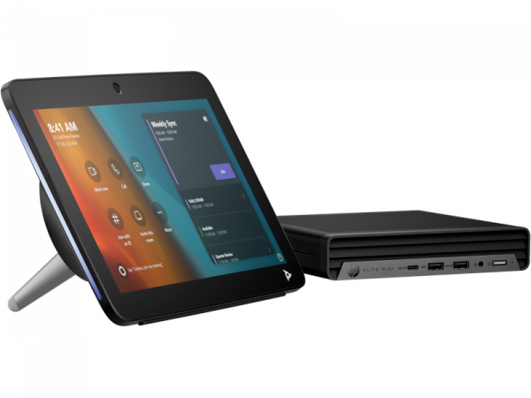 Poly MTR Base Kit - G9 Plus HP Mini IP PC for Microsoft Teams with TC10 Control