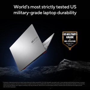 ASUS Vivobook Go 15 E1504FA-NJ649W AMD Ryzen™ 5 7520U Laptop 39.6 cm (15.6") Full HD 8 GB LPDDR5-SDRAM 256 GB SSD Wi-Fi 6E (802.11ax) Windows 11 Home in S mode Silver
