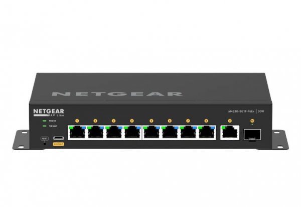NETGEAR A M4250-9G1F-PoE+Desktop Switch