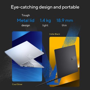ASUS Vivobook 14X K3405ZF-LY134W Intel® Core™ i5 i5-12450H Laptop 35.6 cm (14") WUXGA 16 GB DDR4-SDRAM 512 GB SSD NVIDIA GeForce RTX 2050 Wi-Fi 6E (802.11ax) Windows 11 Home Silver