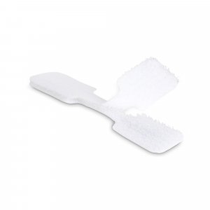 StarTech.com 3.5in (9cm) Cable Labels, 100 Pack, White, Hook-to-Hook Fastener Cable Tags, Write-On Cord Labels for Cable Management, Cord Identification Tags