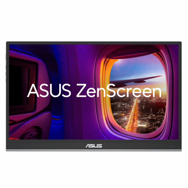 ASUS ZenScreen MQ16AHE computer monitor 39.6 cm (15.6") 1920 x 1080 pixels Full HD OLED Silver