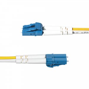 StarTech.com 10m (32.8ft) LC to LC (UPC) OS2 Single Mode Duplex Fiber Optic Cable, 9/125µm, 100G, Bend Insensitive, Low Insertion Loss - LSZH Fiber Jumper Cord