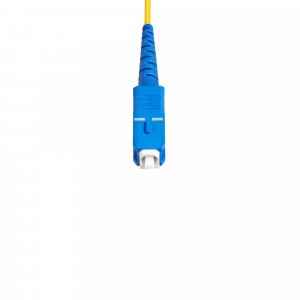 StarTech.com 30m (98.4ft) SC to SC (UPC) OS2 Single Mode Simplex Fiber Optic Cable, 9/125µm, 40G/100G, Bend Insensitive, Low Insertion Loss, LSZH Fiber Jumper Cord