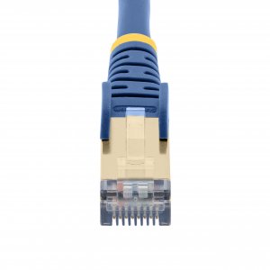 StarTech.com 2m CAT6a Ethernet Cable - 10 Gigabit Shielded Snagless RJ45 100W PoE Patch Cord - 10GbE STP Network Cable w/Strain Relief - Blue Fluke Tested/Wiring is UL Certified/TIA