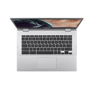 ASUS Chromebook CX1 CX1400CKA-NK0408 Intel® Pentium® Silver N6000 35.6 cm (14") Full HD 4 GB LPDDR4x-SDRAM 128 GB eMMC Wi-Fi 6 (802.11ax) ChromeOS Silver