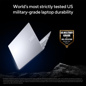 ASUS Vivobook 16X K3605ZV-N1045W Intel® Core™ i7 i7-12650H Laptop 40.6 cm (16") WUXGA 16 GB DDR4-SDRAM 512 GB SSD NVIDIA GeForce RTX 4060 Wi-Fi 6E (802.11ax) Windows 11 Home Silver