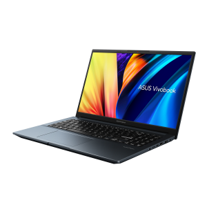 ASUS Vivobook Pro 15 M6500XU-LP004W AMD Ryzen™ 7 7840HS Laptop 39.6 cm (15.6") Full HD 16 GB LPDDR5-SDRAM 512 GB SSD NVIDIA GeForce RTX 4050 Wi-Fi 6E (802.11ax) Windows 11 Home Blue