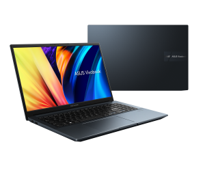 ASUS Vivobook Pro 15 M6500XU-LP004W AMD Ryzen™ 7 7840HS Laptop 39.6 cm (15.6") Full HD 16 GB LPDDR5-SDRAM 512 GB SSD NVIDIA GeForce RTX 4050 Wi-Fi 6E (802.11ax) Windows 11 Home Blue