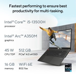 ASUS Vivobook S 15 S5504VA-BN290W Intel® Core™ i5 i5-13500H Laptop 39.6 cm (15.6") Full HD 16 GB LPDDR5-SDRAM 512 GB SSD Wi-Fi 6E (802.11ax) Windows 11 Home Silver