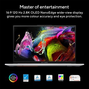 ASUS Vivobook S 15 S5504VA-BN290W Intel® Core™ i5 i5-13500H Laptop 39.6 cm (15.6") Full HD 16 GB LPDDR5-SDRAM 512 GB SSD Wi-Fi 6E (802.11ax) Windows 11 Home Silver