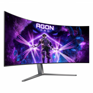 AOC AGON PRO AG456UCZD LED display 114.3 cm (45") 3440 x 1440 pixels Wide Quad HD OLED Black