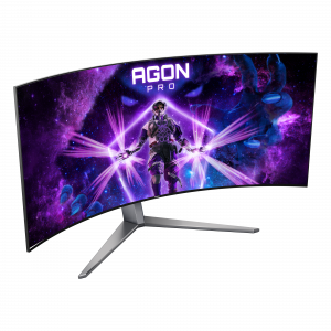 AOC AGON PRO AG456UCZD LED display 114.3 cm (45") 3440 x 1440 pixels Wide Quad HD OLED Black