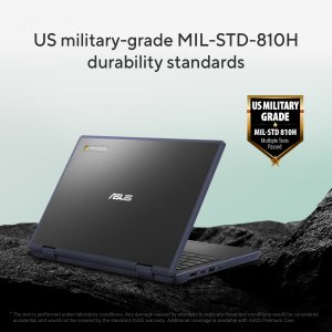ASUS Chromebook CZ11 Flip CZ1104FM2A-NS0027-3Y MediaTek Kompanio 520 29.5 cm (11.6") Touchscreen HD 4 GB LPDDR4x-SDRAM 64 GB eMMC Wi-Fi 6 (802.11ax) ChromeOS Grey